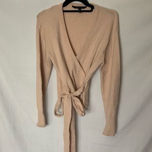 BCBG MAXARIA WRAP SWEATER